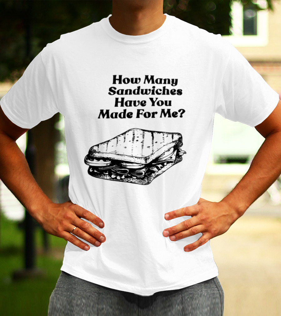 How Many Sandwiches Have You Made For Me Classic Sandwich T-Shirt