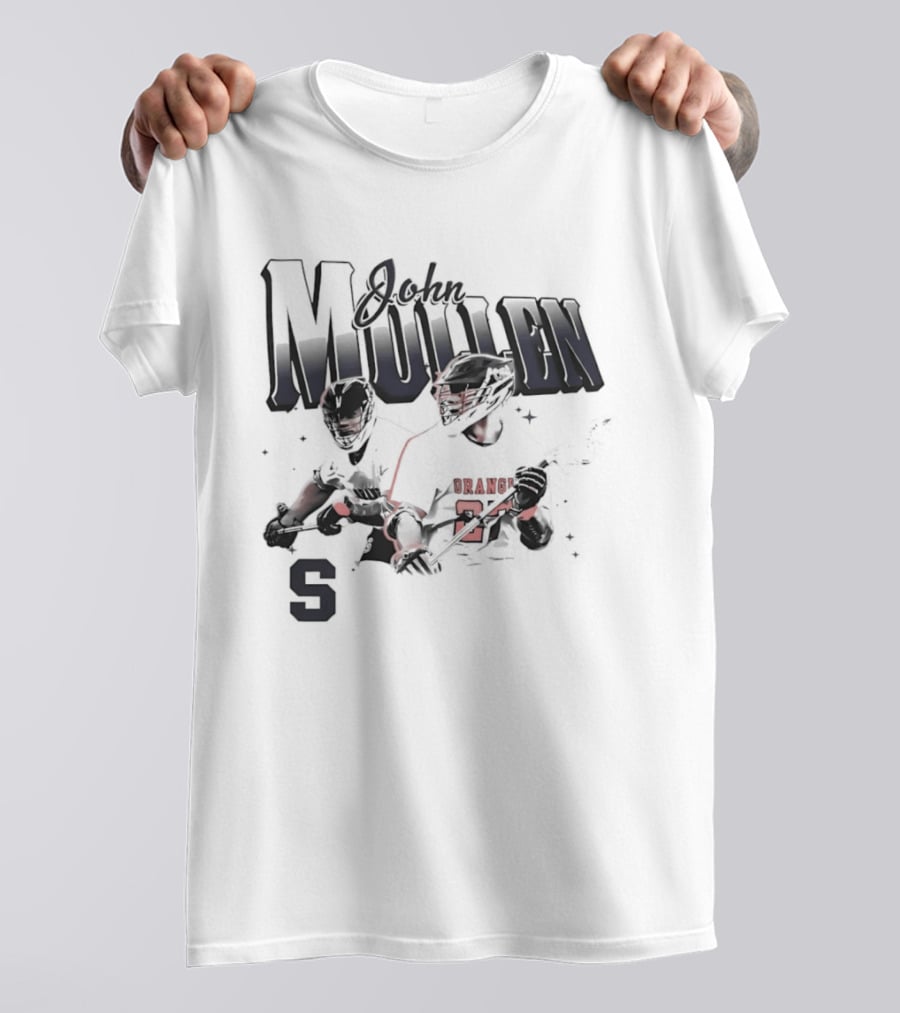John Mullen Syracuse Orange Lacrosse Number 22 T-Shirt