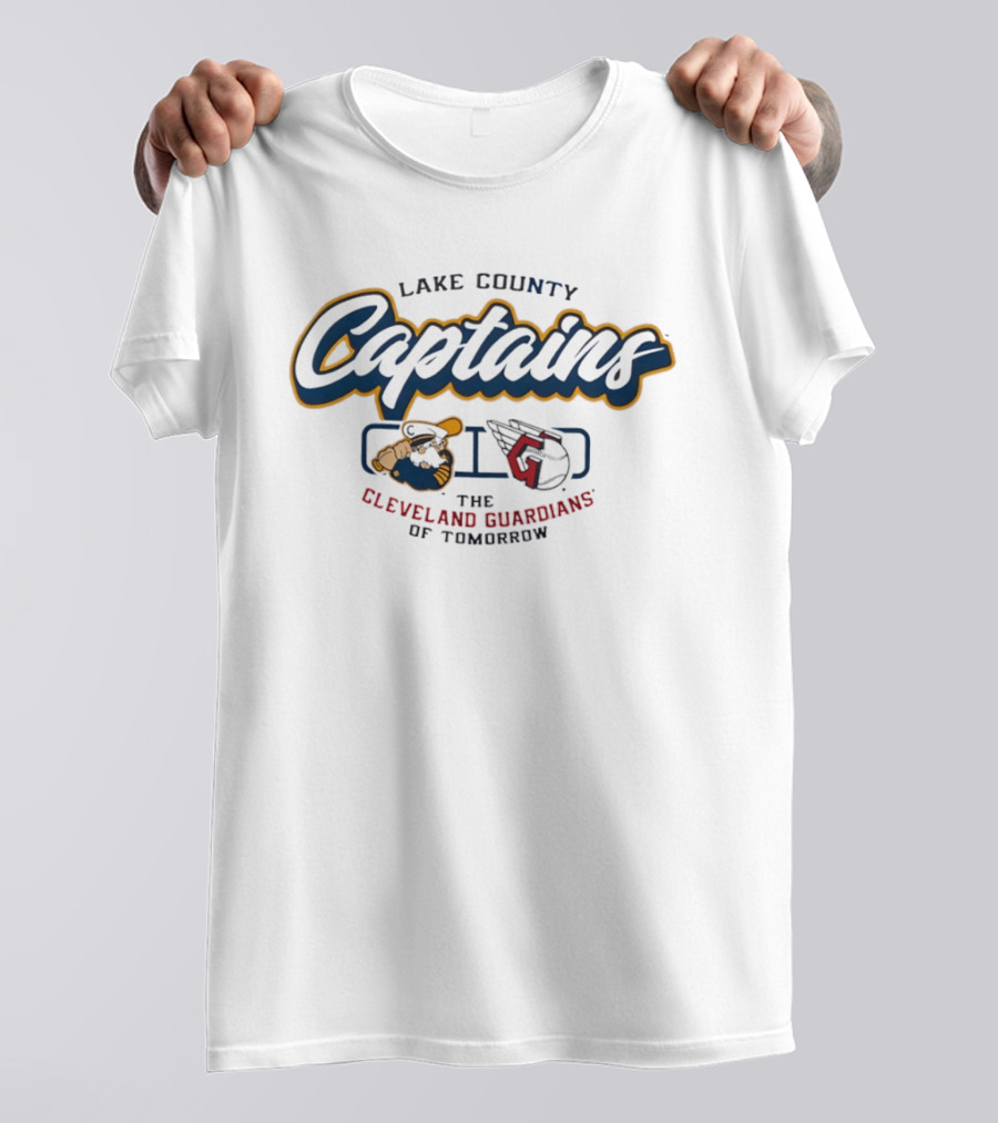 Lake County Captains Cleveland Guardians Of Tomorrow Baseball Team Collaboration T-Shirt