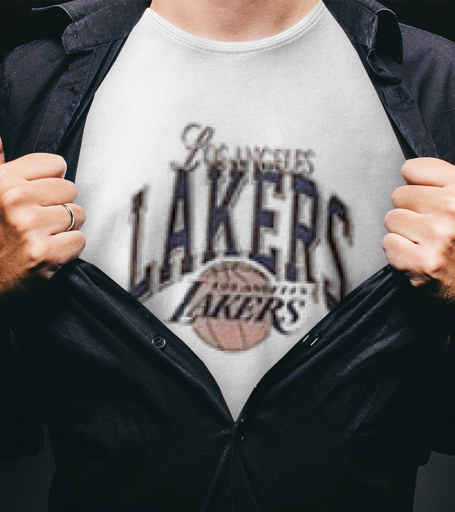 Los Angeles Lakers 47 Crossover Collection Foundation Basketball NBA Sports Team T-Shirt