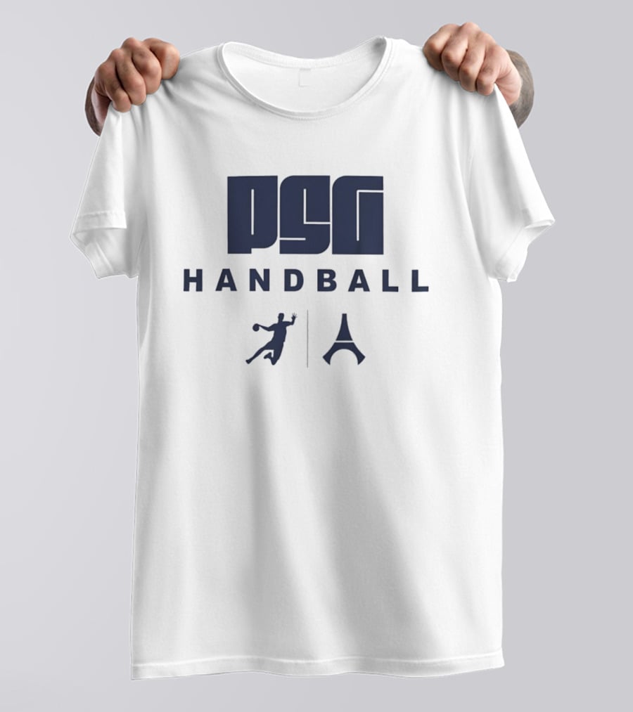 PSG Handball Paris France Eiffel Tower Player T-Shirt