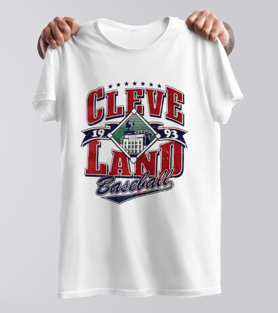 Cleve Land 1993 Baseball Vintage Collectible T-Shirt