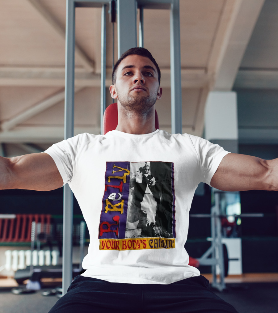 R Kelly Your Body's Callin' Vintage Style Avec Photo Iconique Et Couleurs Vives T-Shirt