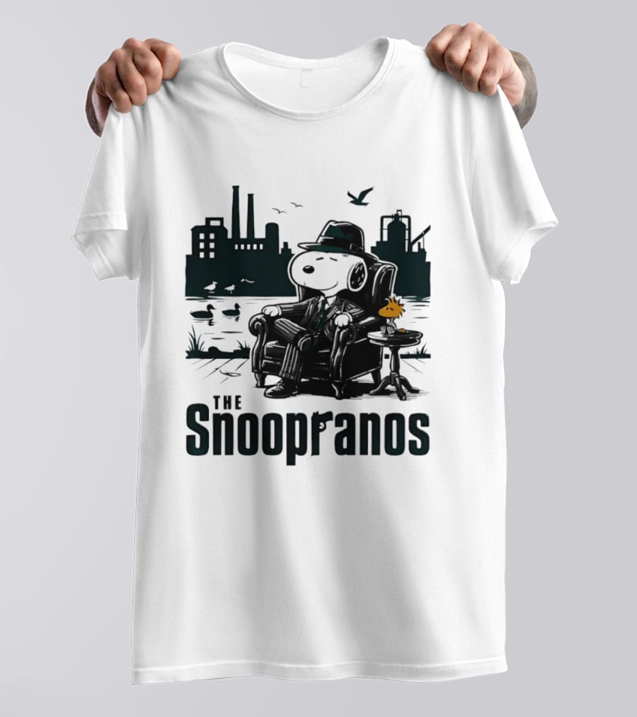 The Snoopranos Snoopy Woodstock Peanuts Mafia T-Shirt
