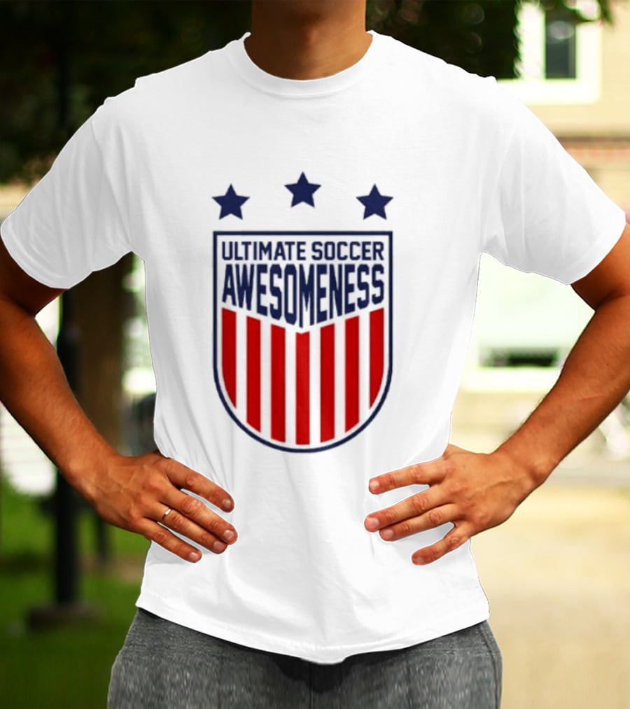 Ultimate Soccer Awesomeness Stars Stripes T-Shirt