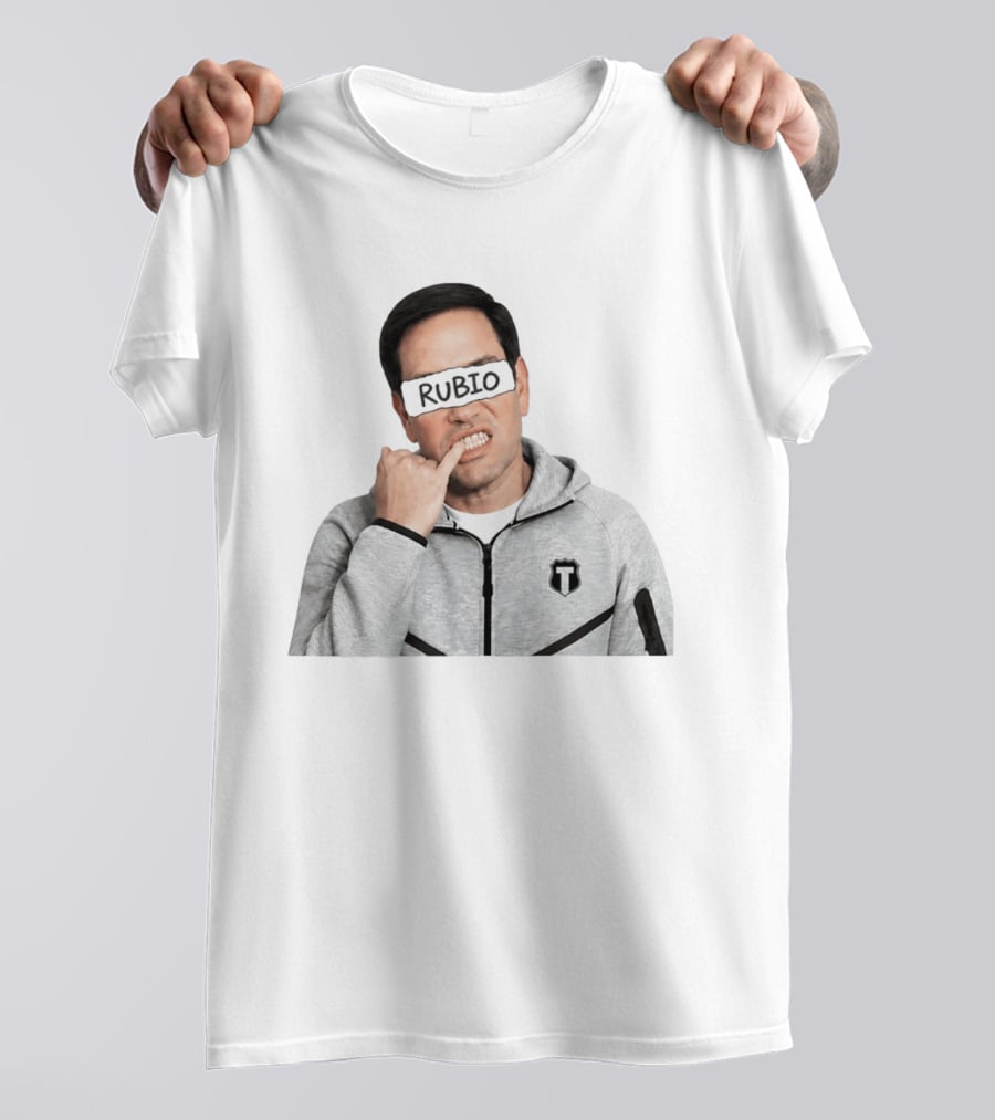 Rubio Parody Finger Gesture T-Shirt