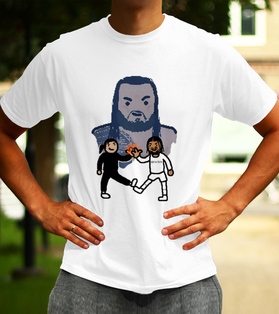New York Knicks Acknowledge Me NBA Paint T-Shirt
