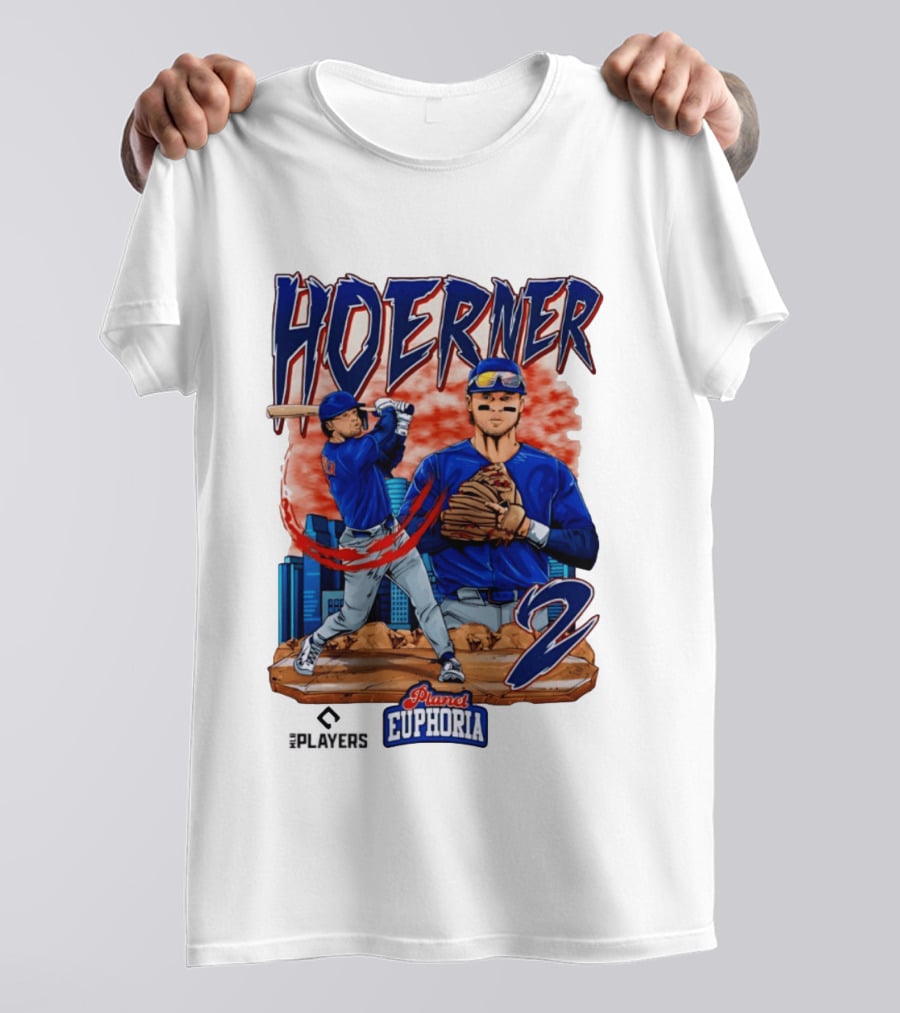 Nico Hoerner Chicago Cubs Euphoria The Players 2 Major League Baseball T-Shirt
