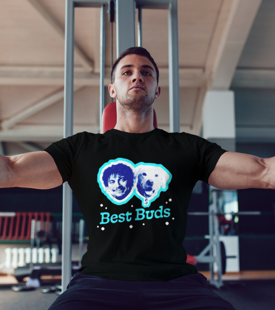 Best Buds Human And Dog Friendship T-Shirt