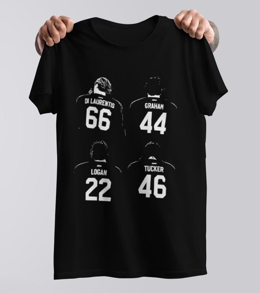Di Laurentis 66 Graham 44 Logan 22 Tucker 46 Sports Fan Collection T-Shirt