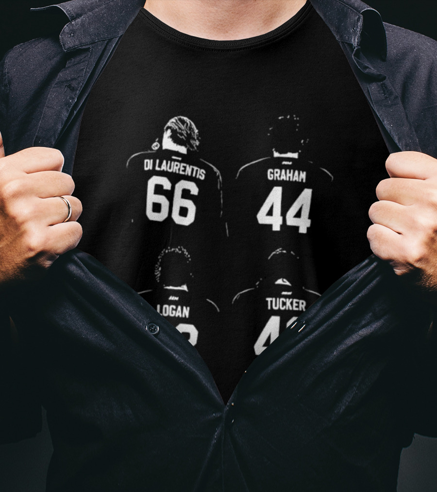 Di Laurentis 66 Graham 44 Logan 22 Tucker 46 Sports Fan Collection T-Shirt
