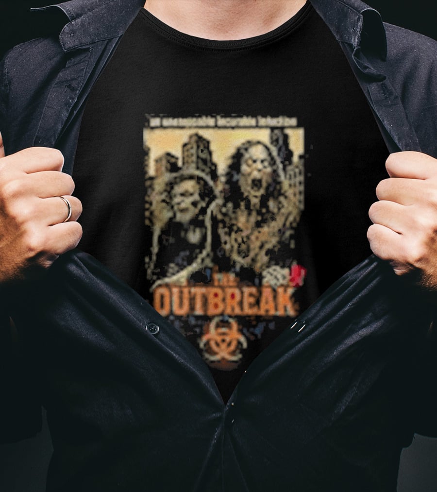 The Outbreak JCW Unstoppable Incurable Infection Retro Zombie T-Shirt