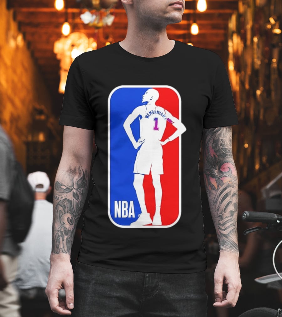 NBA Victor Wembanyama Number 1 Player T-Shirt