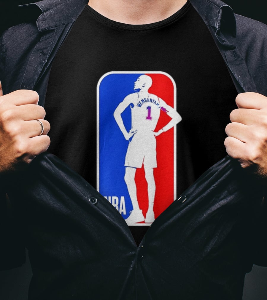 NBA Victor Wembanyama Number 1 Player T-Shirt