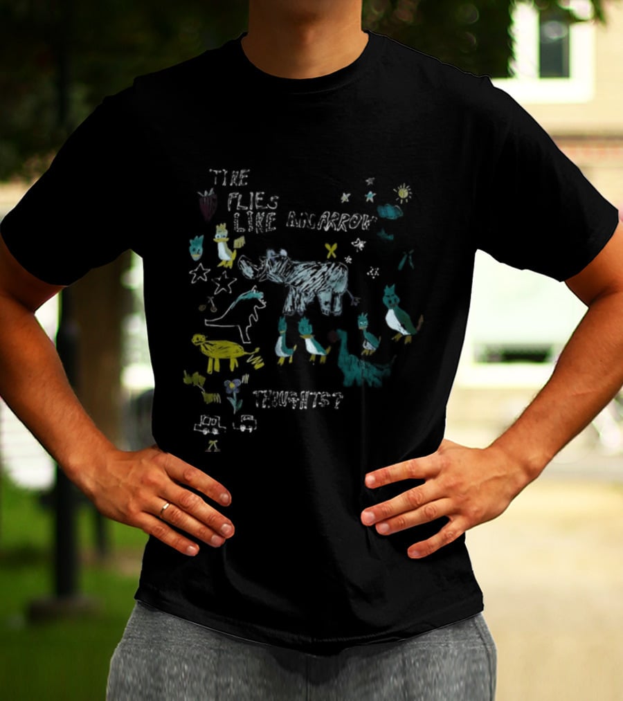 Tine Fiiles Like Anrrow Thought Doodle Woonhak Boynextdoor Maison Mihara Yasuhiro T-Shirt