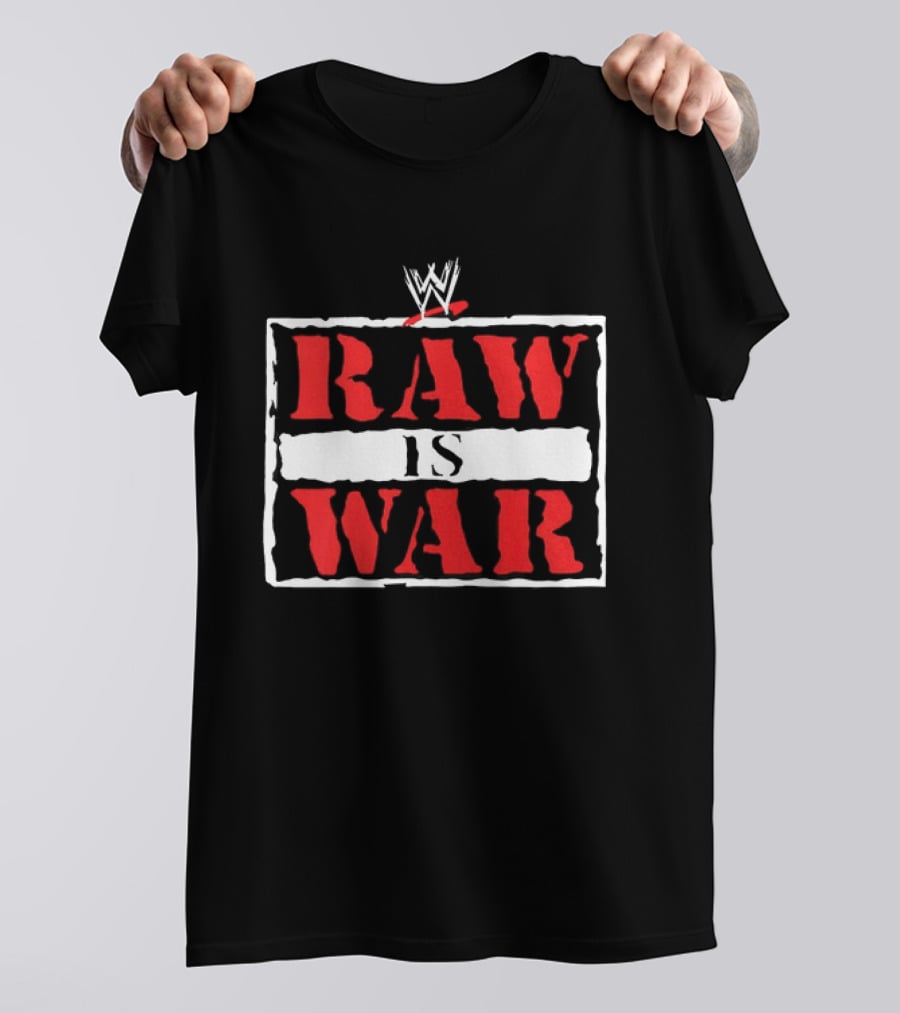 WWE Raw Is War Iconic Wrestling Brand T-Shirt