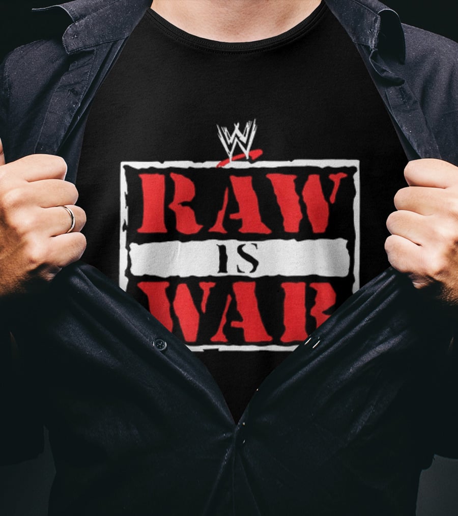 WWE Raw Is War Iconic Wrestling Brand T-Shirt