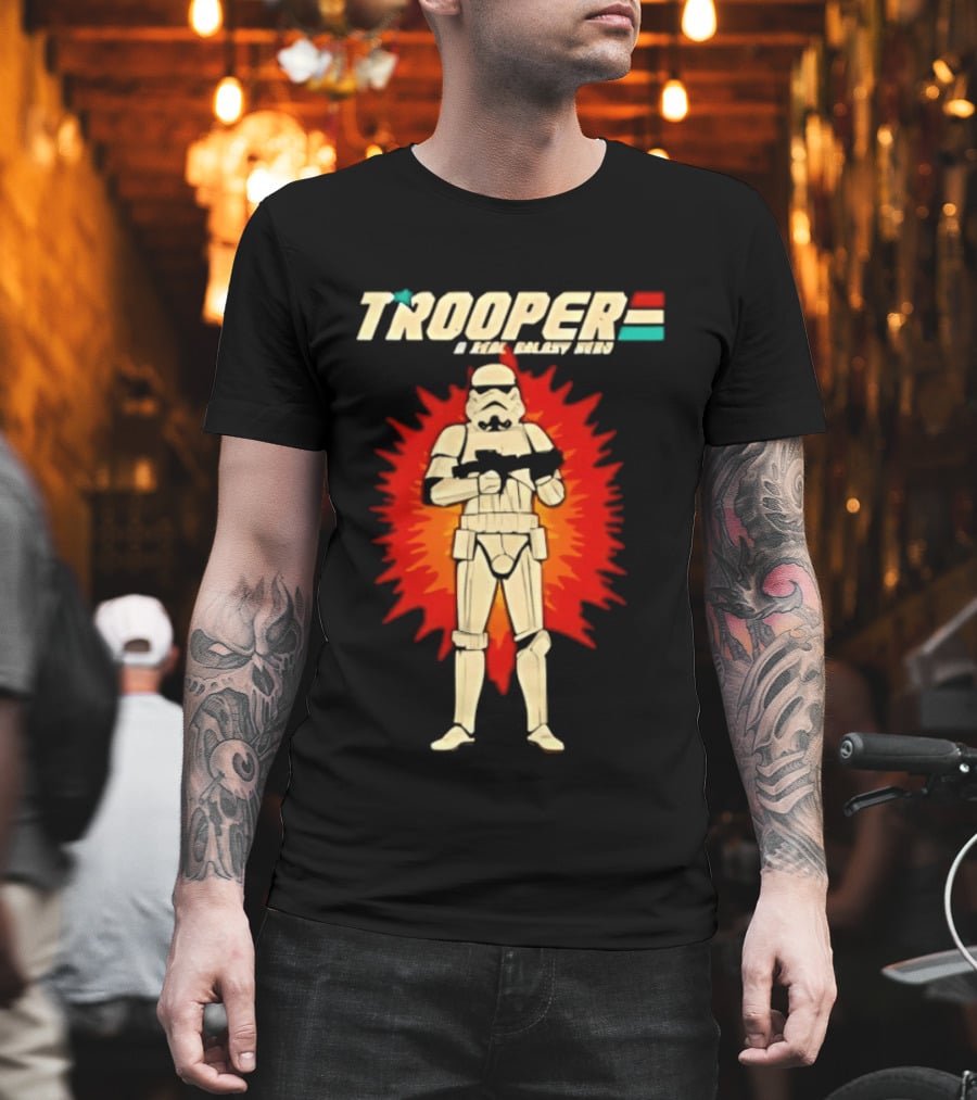 Stormtrooper X GI Joe Galaxy Hero Trooper Star Wars T-Shirt