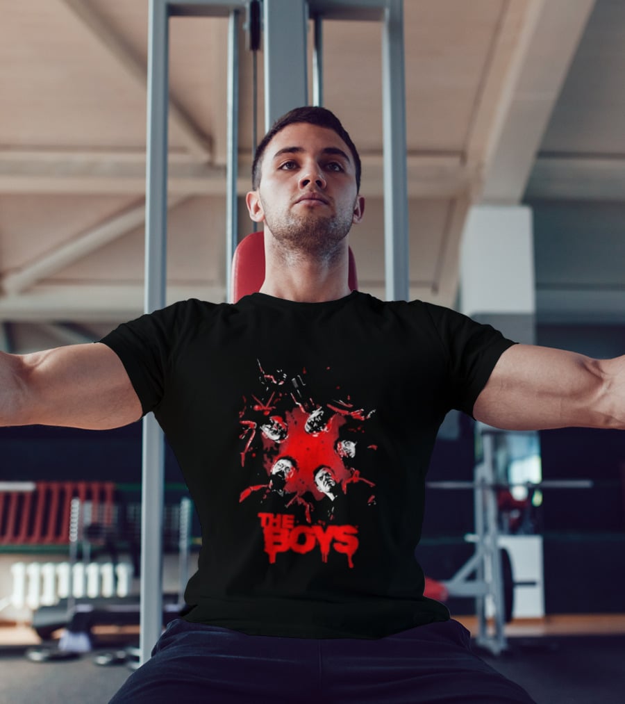 The Boys Blood Red Splatter Horror T-Shirt