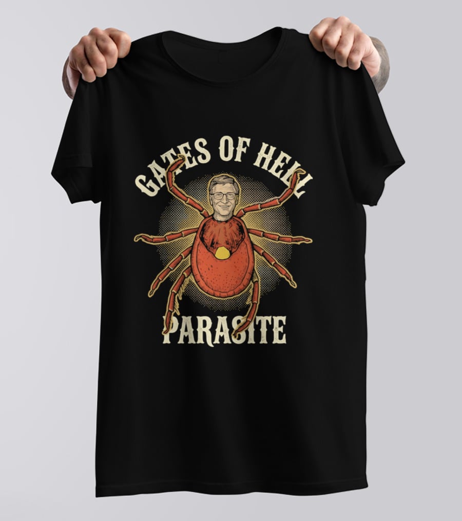 Gates Of Hell Parasite Creepy Arachnid T-Shirt