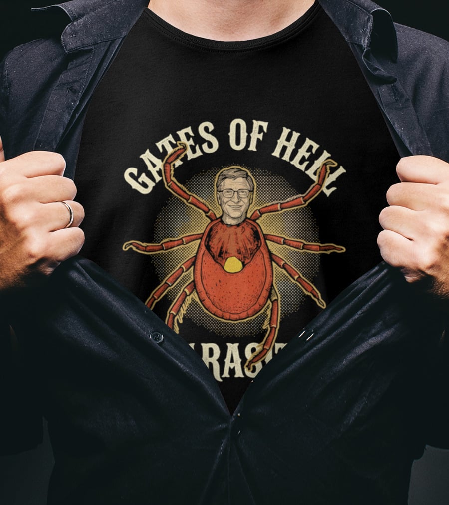 Gates Of Hell Parasite Creepy Arachnid T-Shirt