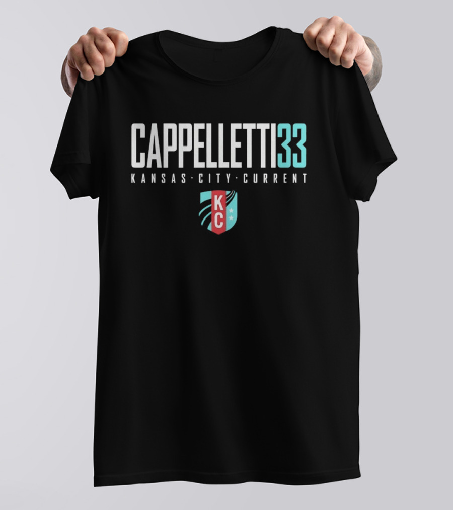 Cappelletti 33 Kansas City Current KC T-Shirt