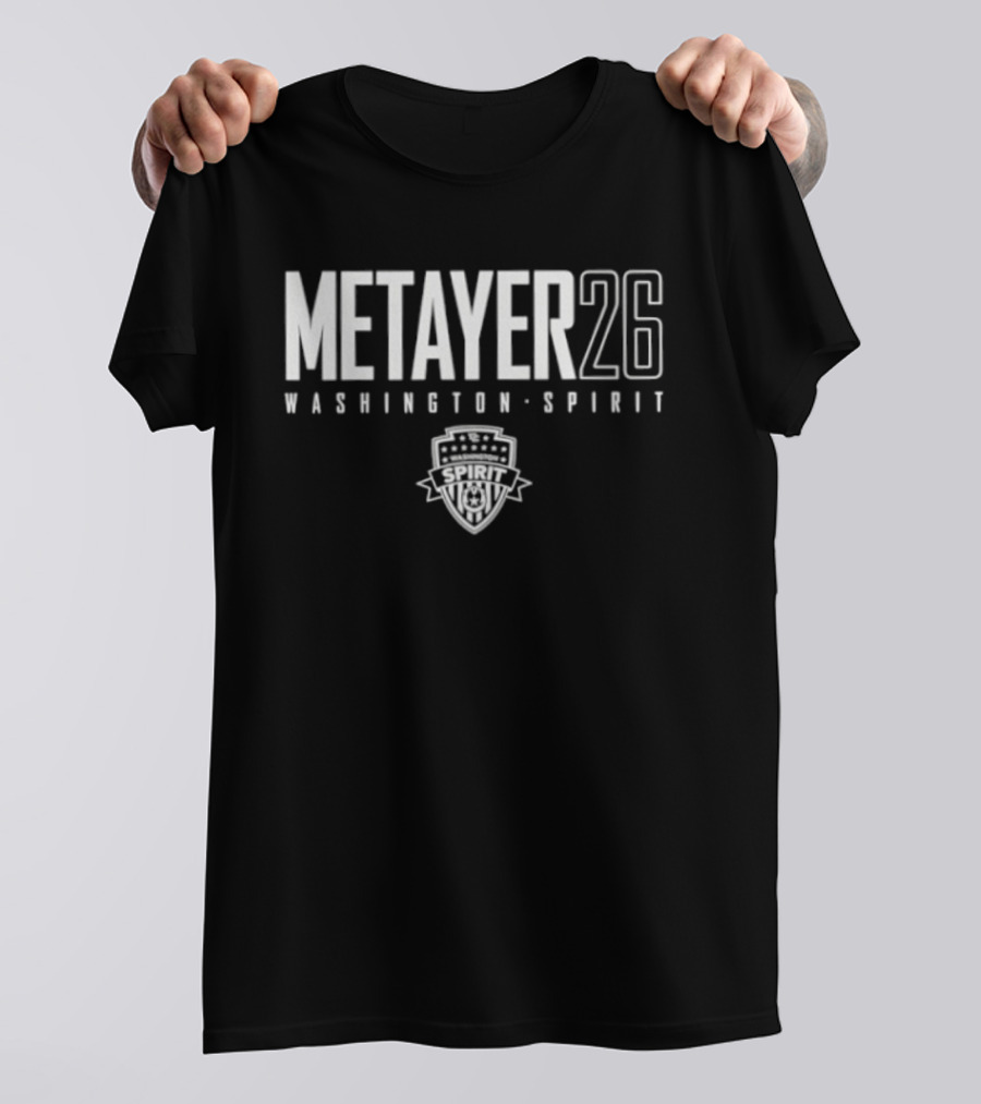 Metayer 26 Washington Spirit NWSL Official Teamwear T-Shirt