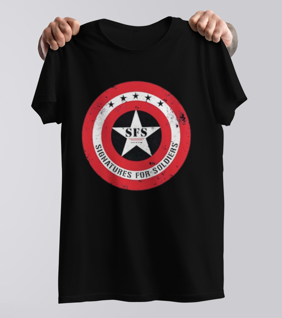 SFS Signatures For Soldiers Star T-Shirt