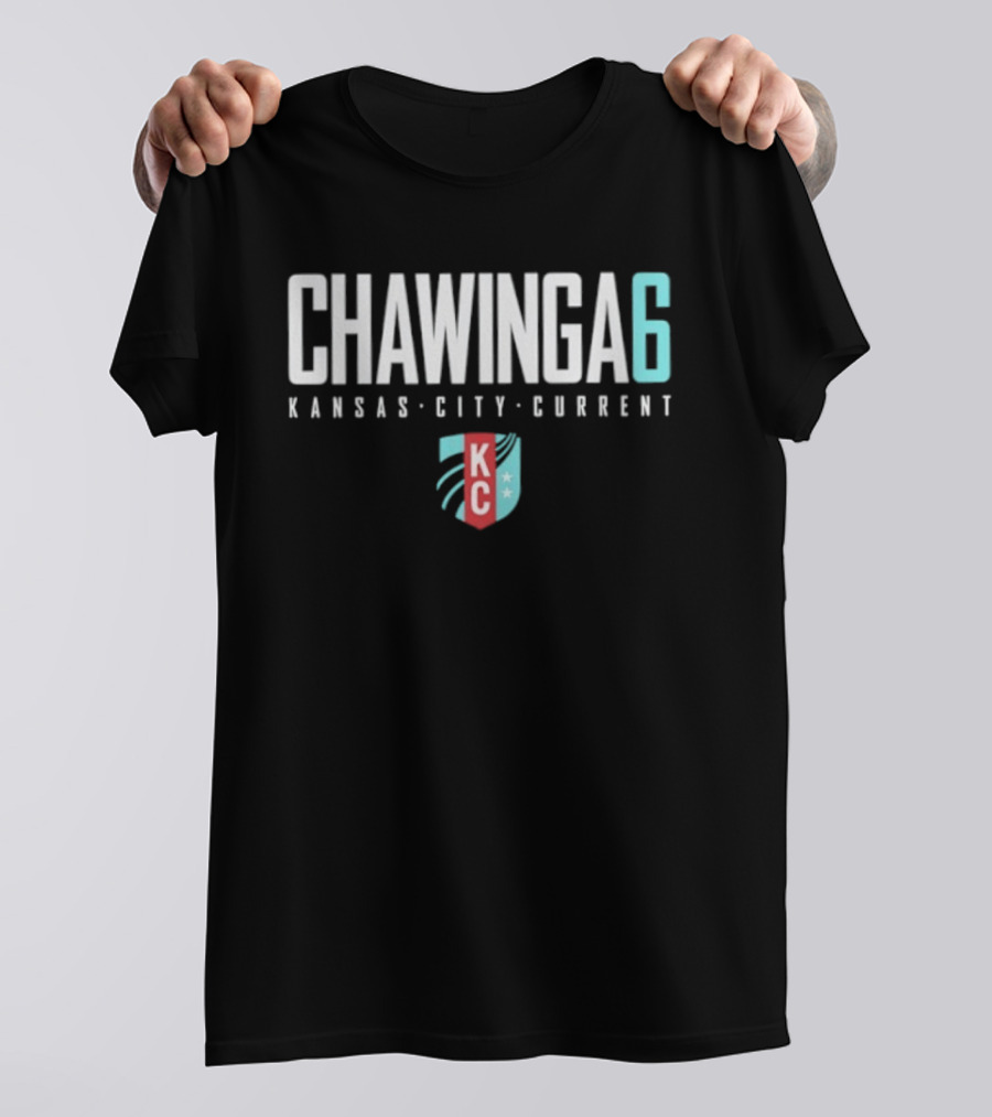 Chawinga 6 Kansas City Current NWSL KC T-Shirt