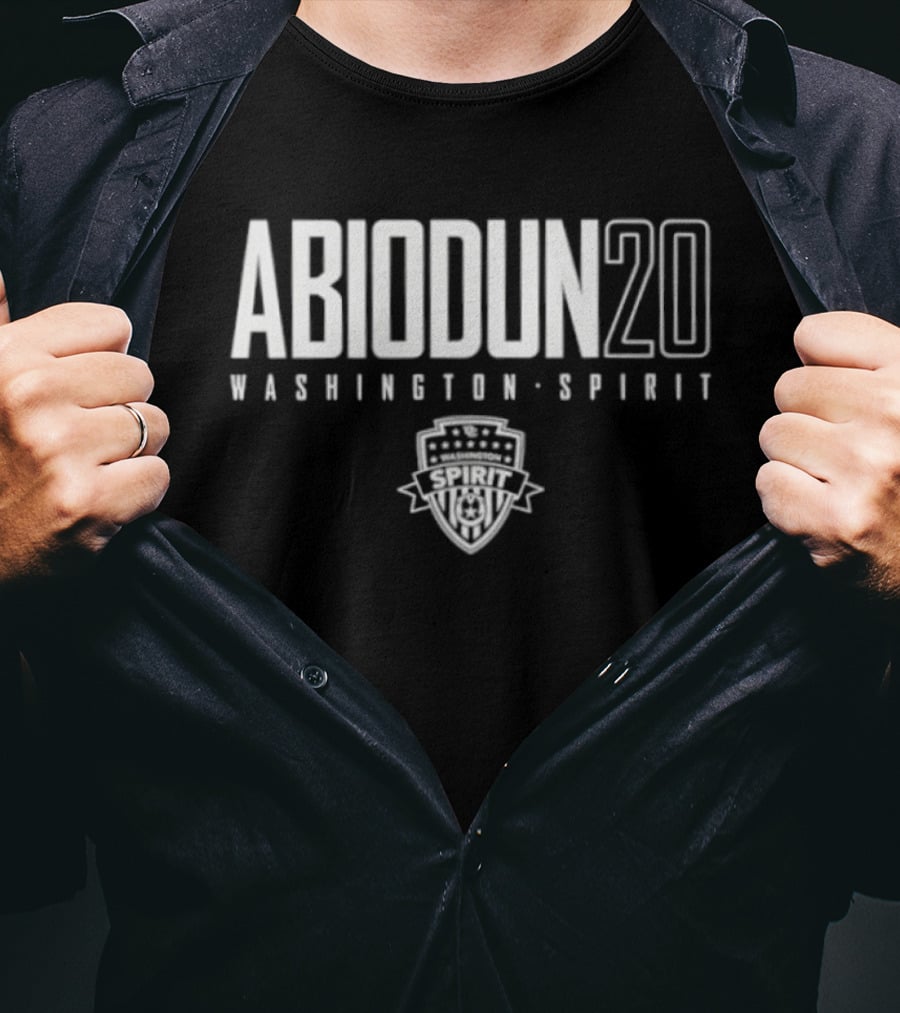 Abiodun 20 Washington Spirit NWSL T-Shirt