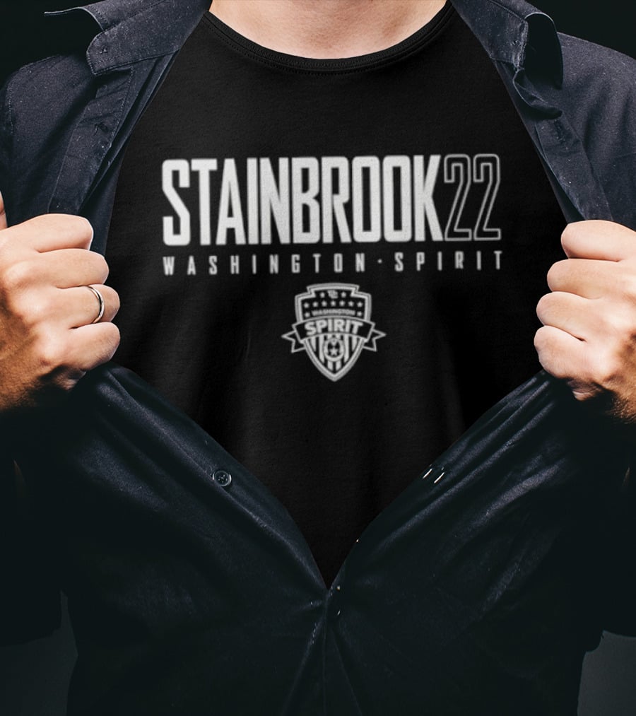 Stainbrook 22 Washington Spirit NWSL Team T-Shirt