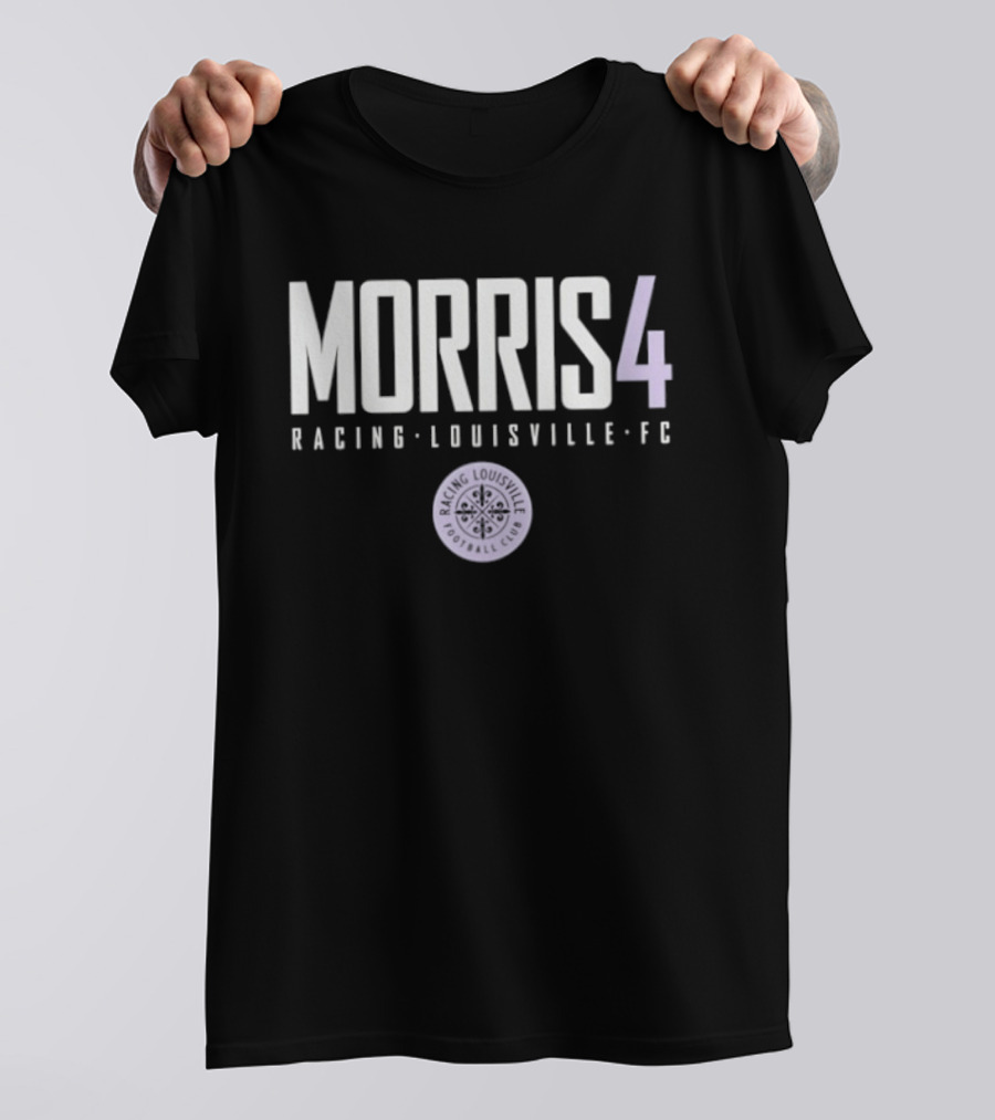 Makenna Morris 4 Racing Louisville FC NWSL T-Shirt