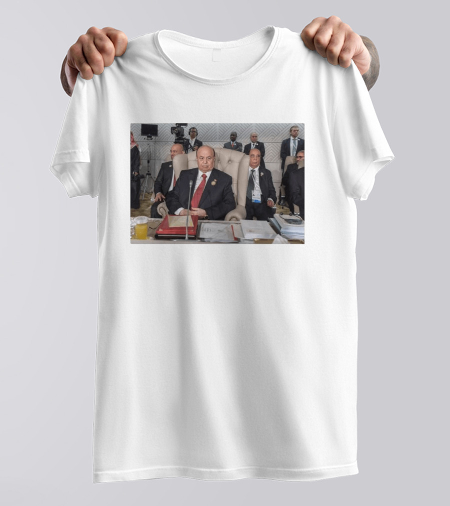 Abdu Rabbu Mansour Hadi Exiled Ex President Of Yemen Dies At 80 T-Shirt