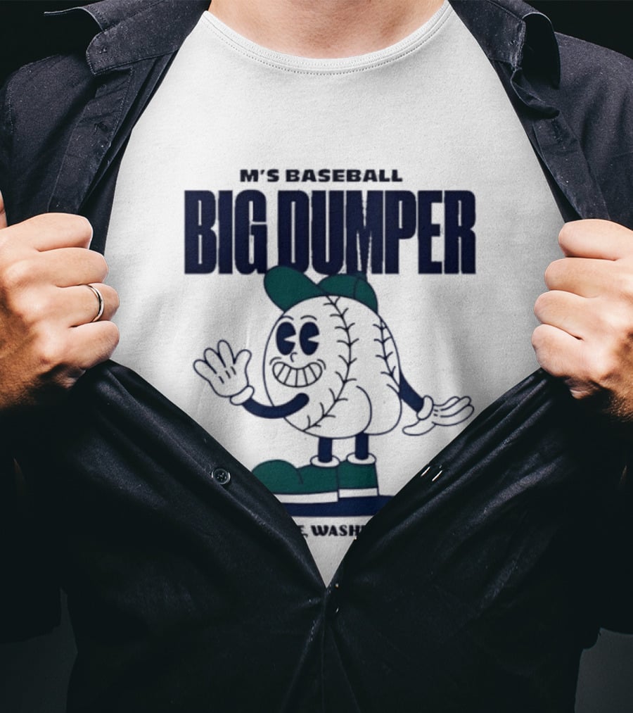M's Baseball Big Dumper Seattle Washington T-Shirt