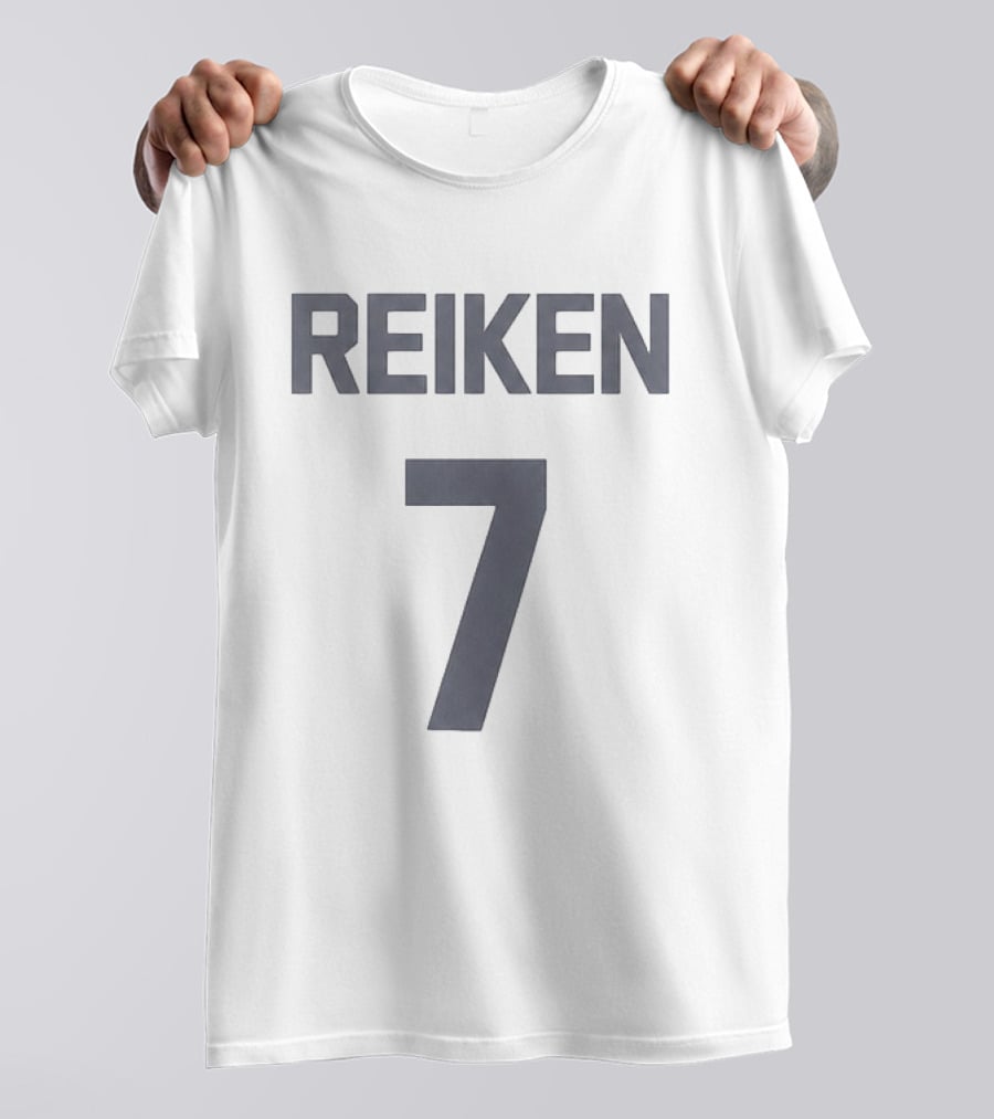 Reiken 7 Japan White Gold Basketball Jersey T-Shirt