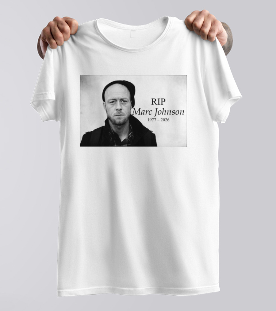 RIP Marc Johnson 1977 2026 Memorial T-Shirt