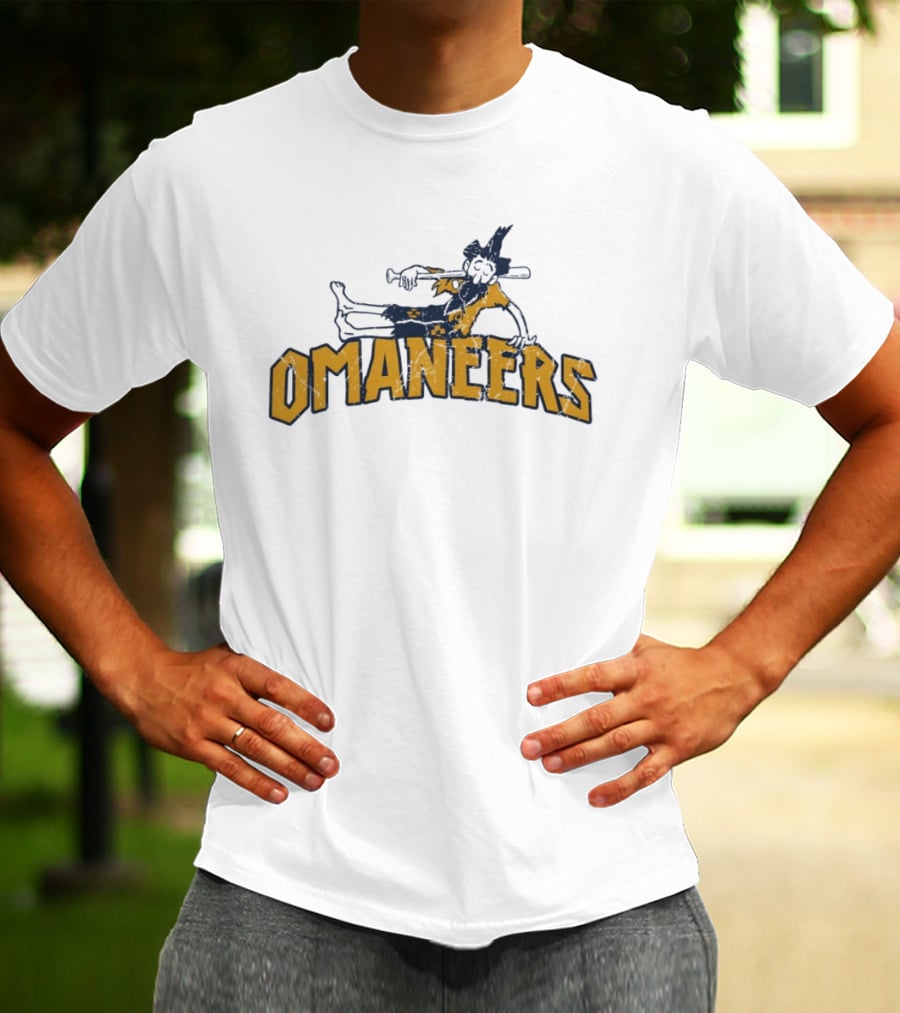 2026 Omaneers West Virginia Mountaineers Casual Character Motif T-Shirt