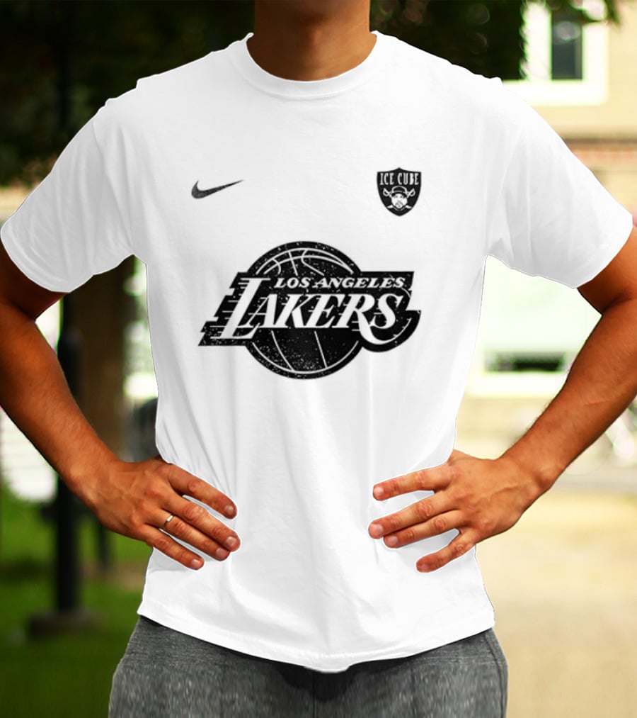 Los Angeles Lakers Ice Cube Truth To Power Four Decades Of Attitude Tour Nike Collaboration T-Shirt