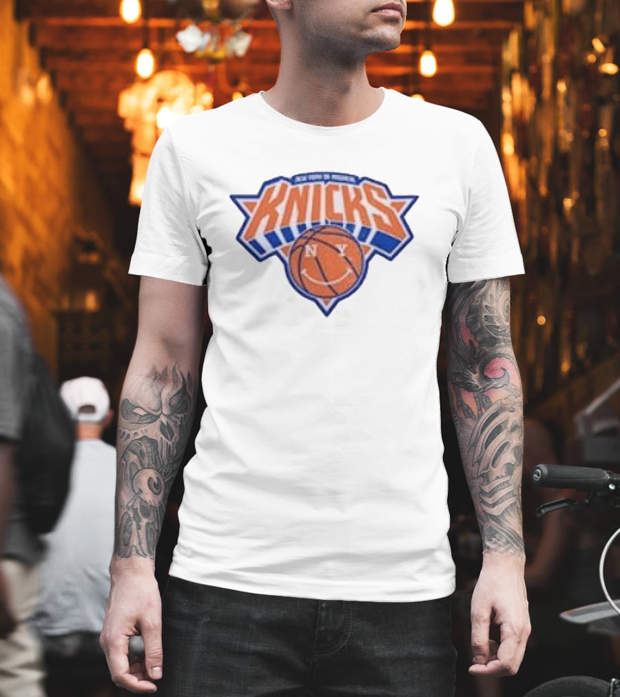New York Knicks Nowhere City Basketball T-Shirt