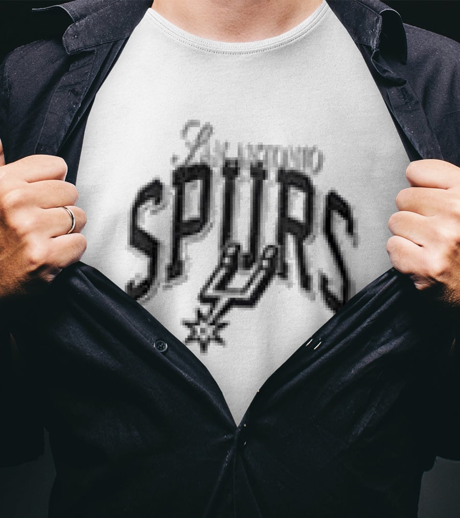 San Antonio Spurs '47 Crossover Collection Foundation Black T-Shirt