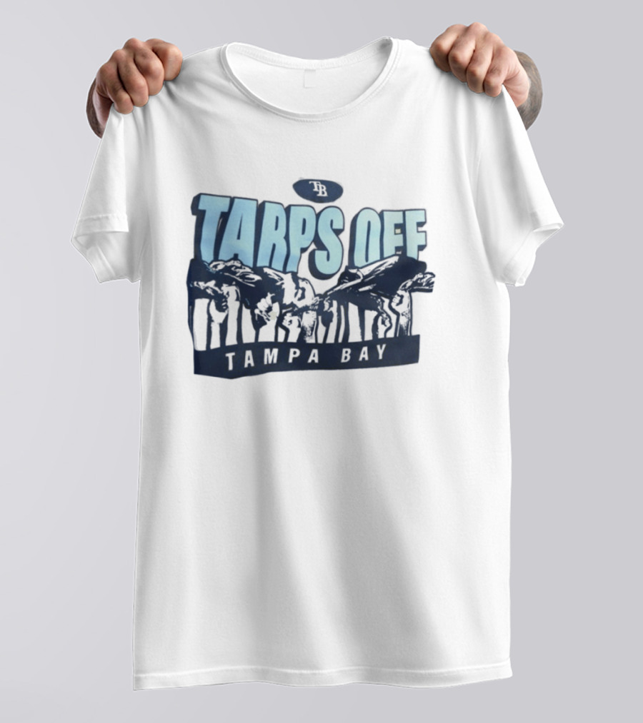 Tampa Bay Tarps Off Baseball Fans T-Shirt