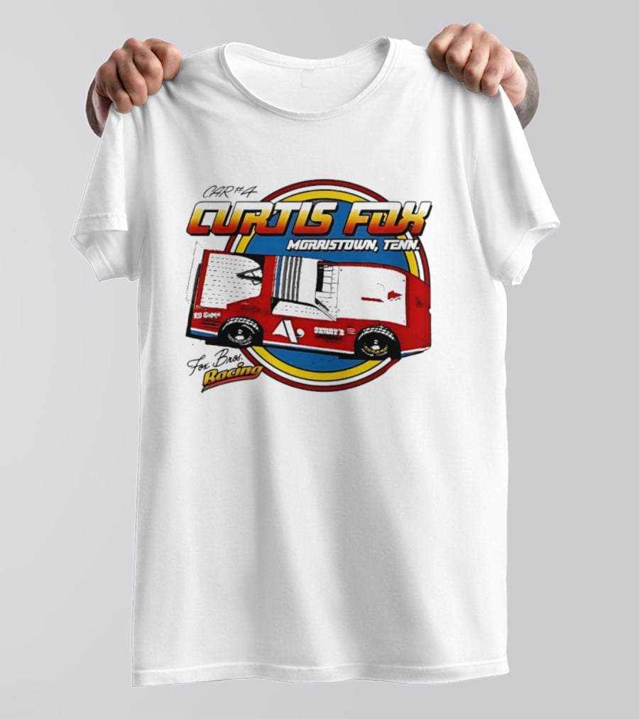 Curtis Fox Morristown Tennessee Fox Bros Racing Car No 4 T-Shirt