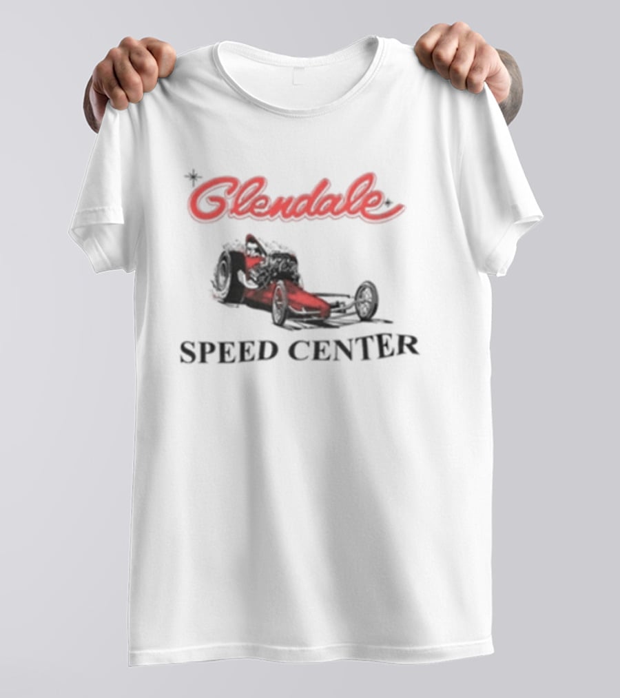 Glendale Speed Center Dragster Classic Racing T-Shirt
