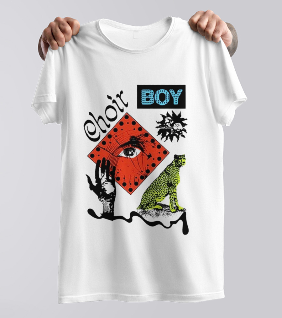 Choir Boy Eye Sun Cheetah Mystical T-Shirt