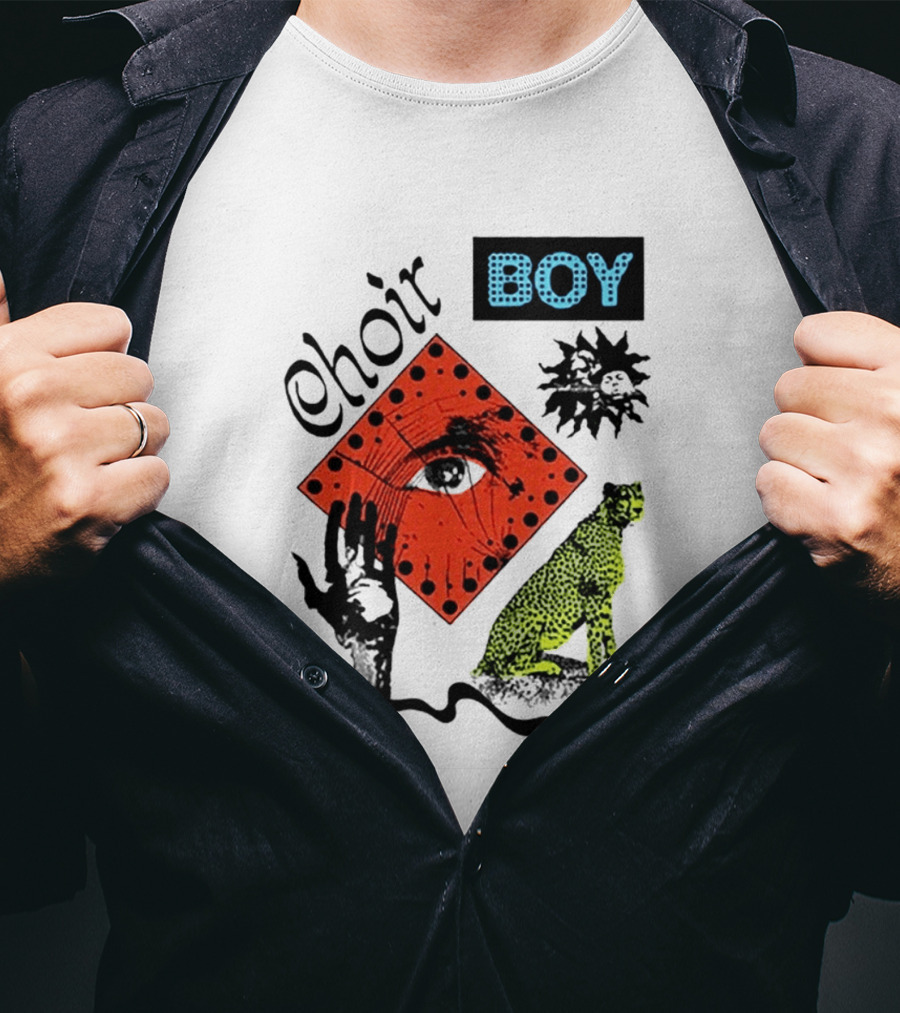 Choir Boy Eye Sun Cheetah Mystical T-Shirt