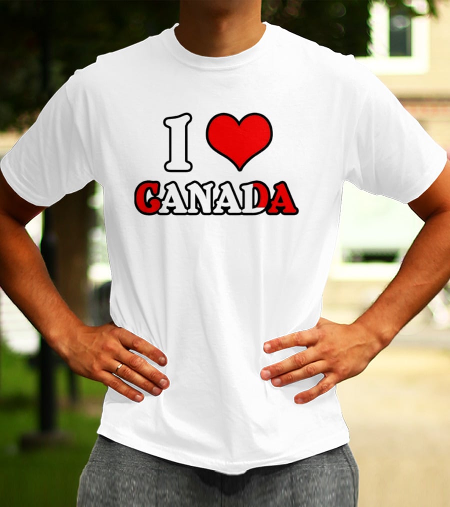 I Heart Canada Love T-Shirt