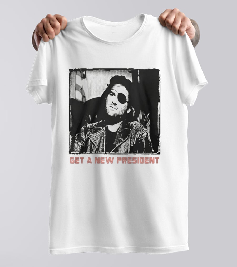 Escape From New York Snake Plissken Get A New President T-Shirt