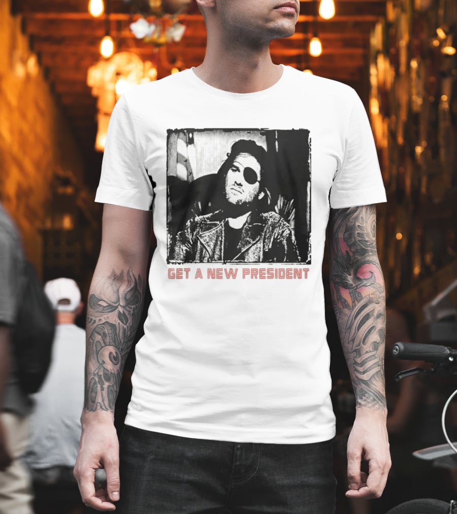 Escape From New York Snake Plissken Get A New President T-Shirt