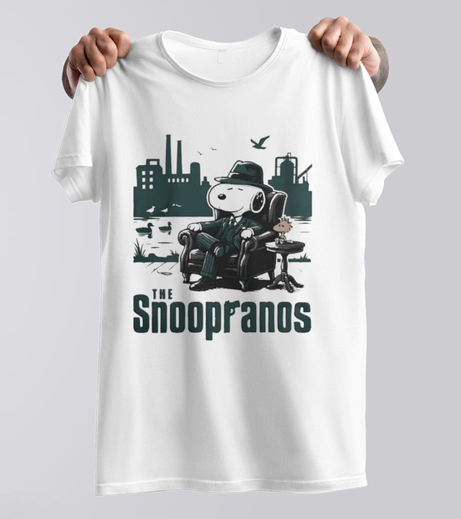 The Snooprans Snoopy X Sopranos Fusion Dr. Melfi Cont'd Do You Feel Depressed T-Shirt