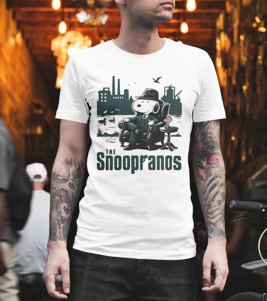 The Snooprans Snoopy X Sopranos Fusion Dr. Melfi Cont'd Do You Feel Depressed T-Shirt